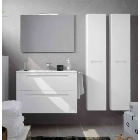 MUEBLE BAÑO SUSPENDIDO 120 PARIS 2 CAJONES AVILA DOS