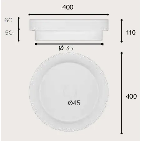 LAVABO SEMIENCASTRE SHARA