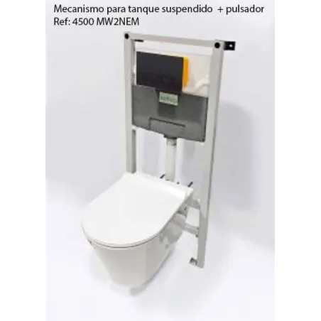 INODORO SUSPENDIDO ANTEQUERA NEGRO MATE
