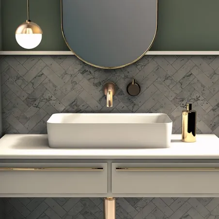 LAVABO SOBRE ENCIMERA FOGO BLANCO | Precios y ofertas