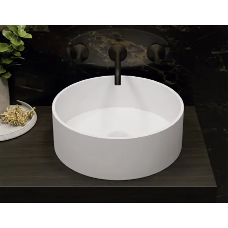 LAVABO BLANCO MATE DIANA SOLID 37 DTRO | ENVIO GRATIS