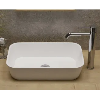LAVABO BLANCO MATE BIEL 47X28 SOLID  | ENVIO GRATIS