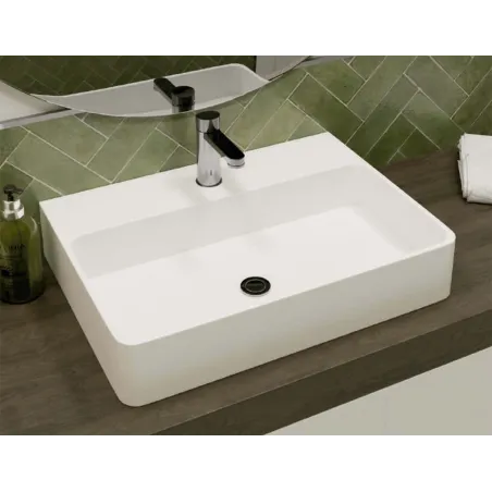 LAVABO RECTANGULAR JUNO SOLID SURFACE | ENVIO GRATIS