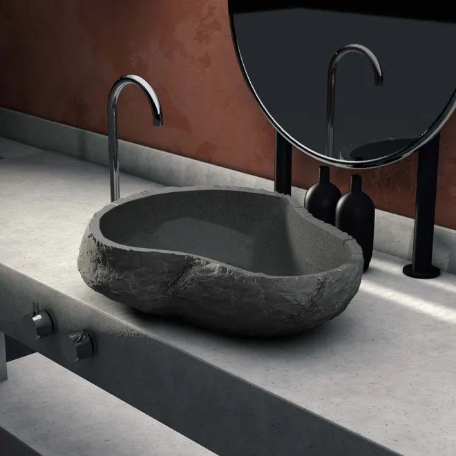 LAVABO PIEDRA RIO AKUTAN ART&BATH | ENVIO GRATIS