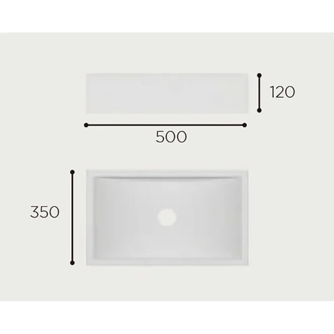 LAVABO PIEDRA MARMOL 50X35 BEIGE DANA | ENVIO GRATIS