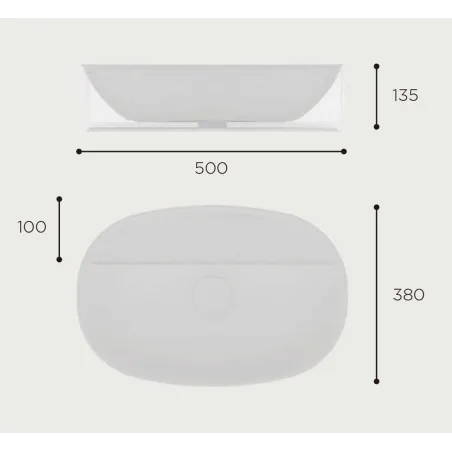 LAVABO BLANCO MATE FURNAS | ENVIO GRATIS - Comprar Online Mejor Precio