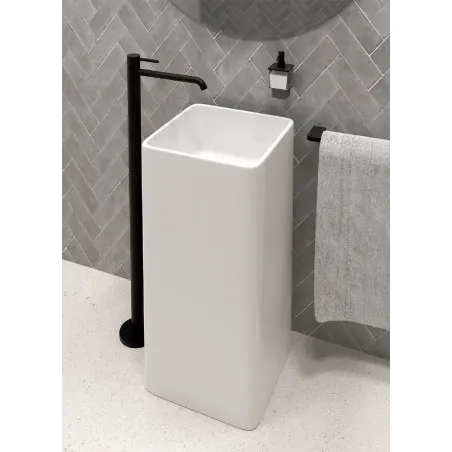 LAVABO DE PIE MODERNO CUADRADO NOA | ENVIO GRATIS