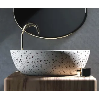 LAVABO TERRAZO BEIGE MATE | ENVIO GRATIS - Comprar Online Mejor Precio