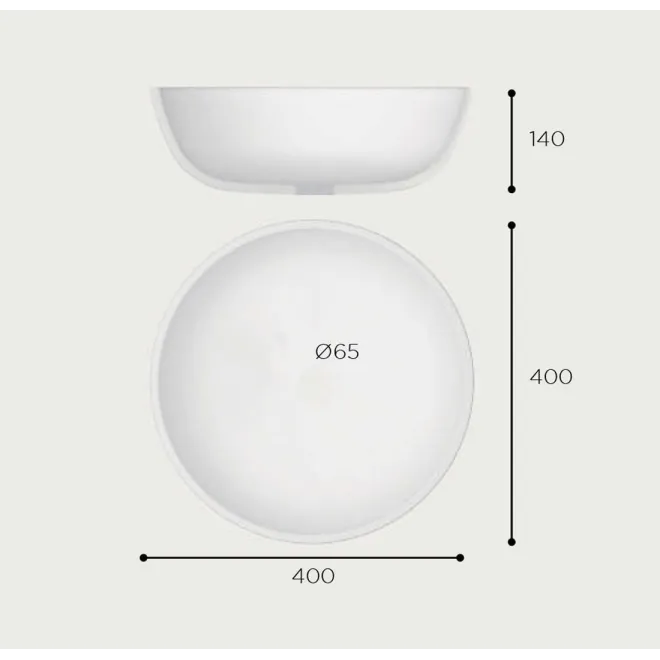 LAVABO TERRAZO BEIGE MATE | ENVIO GRATIS - Comprar Online Mejor Precio