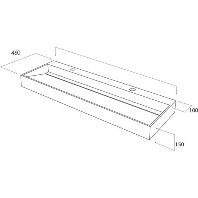 LAVABO SOLID SURFACE QUARTER