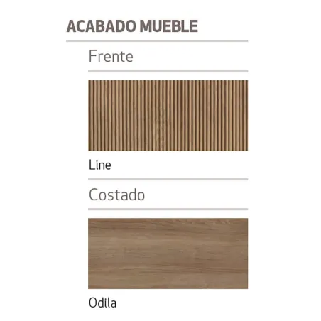 MUEBLE DE BAÑO AVALON 80 2 CAJONES | ENVIO GRATIS - Compra al Mejor Precio