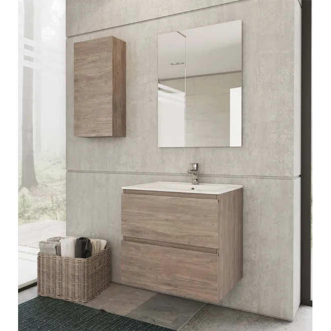 MUEBLE DE BAÑO ELE 100 CM 2 CAJONES | ENVIO GRATIS - Compra al Mejor Precio