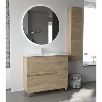 MUEBLE DE BAÑO LUZY 90 2 CAJONES 1 PUERTA | ENVIO GRATIS - Compra al Mejor Precio