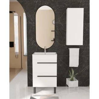 MUEBLE DE BAÑO NIMES 50 2 CAJONES FONDO REDUCIDO