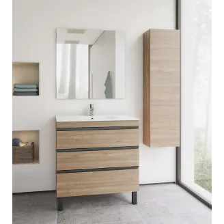MUEBLE DE BAÑO RIESI 70 3 CAJONES TORVISCO