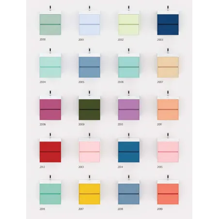 MUEBLE DE BAÑO SUSPENDIDO FORTY 60 COLORES TORVISCO | Envio gratis