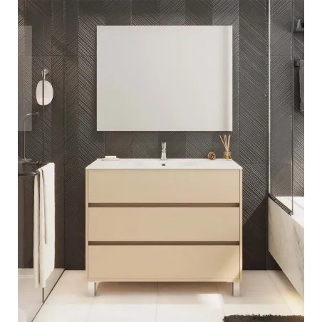 MUEBLE DE BAÑO FORTY 80 COLORES 3 CAJONES TORVISCO