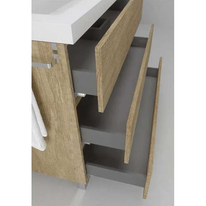 MUEBLE DE BAÑO CON PATAS LANS 80 TORVISCO | Ofertas | Envio gratis