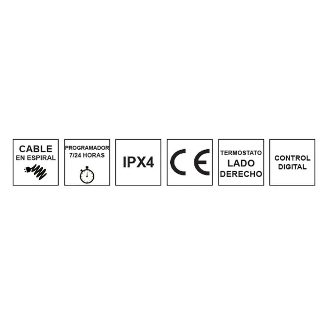 TOALLERO ELÉCTRICO NIKOLA BAALNEO ESPECIFICACIONES