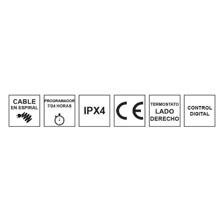TOALLERO ELÉCTRICO NIKOLA BAALNEO ESPECIFICACIONES