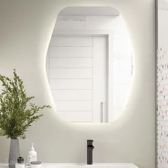 ESPEJO CON LUZ LED ORGANIC