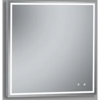 Espejo de baño con luz LED Square touch y antivaho Stillo