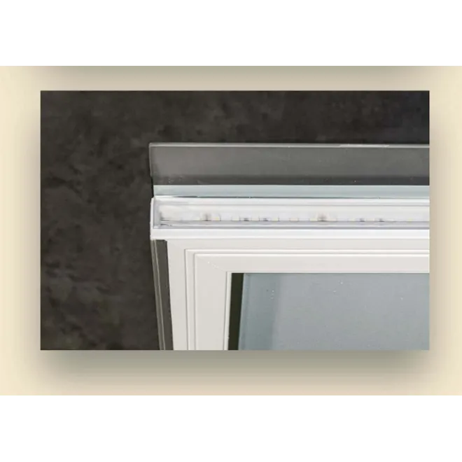 Espejo de baño con luz LED Nema touch y antivaho Stillo