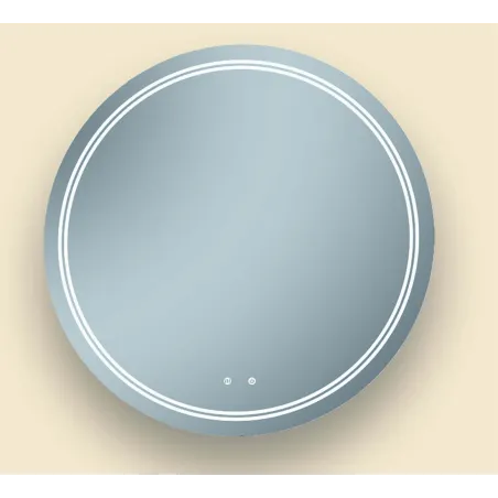 Espejo de baño con luz LED Iria touch y antivaho Stillo