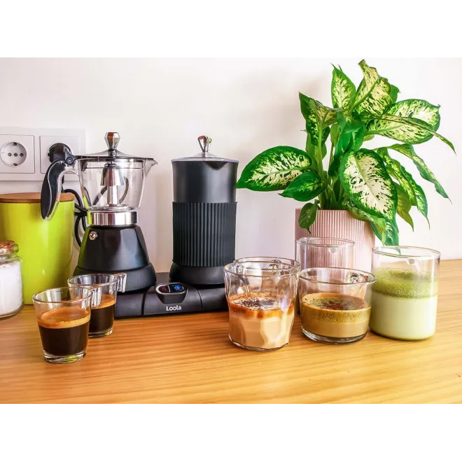 CAFETERA MOKA ITALIANA ELECTRICA NEKKO 3 en 1| Loola