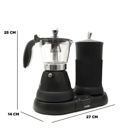 CAFETERA MOKA ITALIANA ELECTRICA NEKKO 3 en 1| Loola