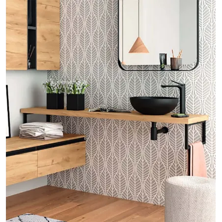 ENCIMERA BAÑO MADERA SALGAR