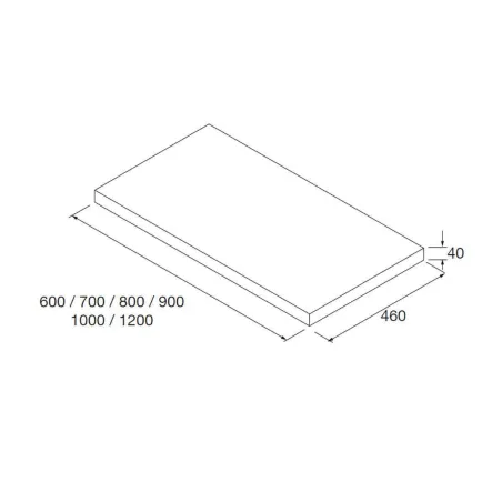 Comprar ENCIMERA BAÑO MADERA 4 CM | SALGAR