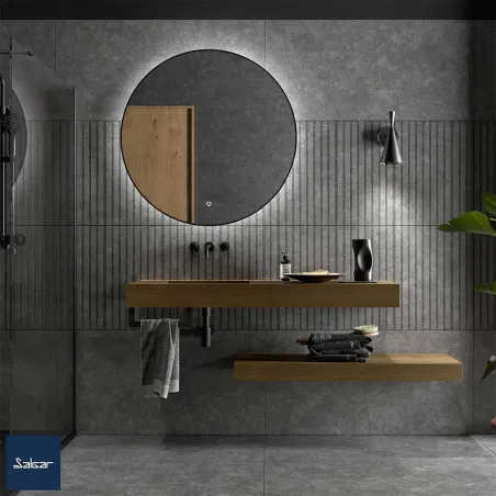 ENCIMERA BAÑO COMPAKT 140x46 CM SENO DESPLAZADO SALGAR
