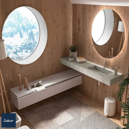 ENCIMERA BAÑO COMPAKT 180x51 CM | SALGAR