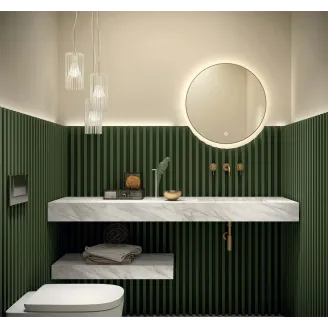 ENCIMERA BAÑO COMPAKT 160x51 CM SENO DESPLAZADO | SALGAR