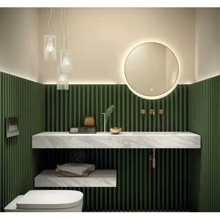 ENCIMERA BAÑO COMPAKT 160x51 CM SENO DESPLAZADO | SALGAR