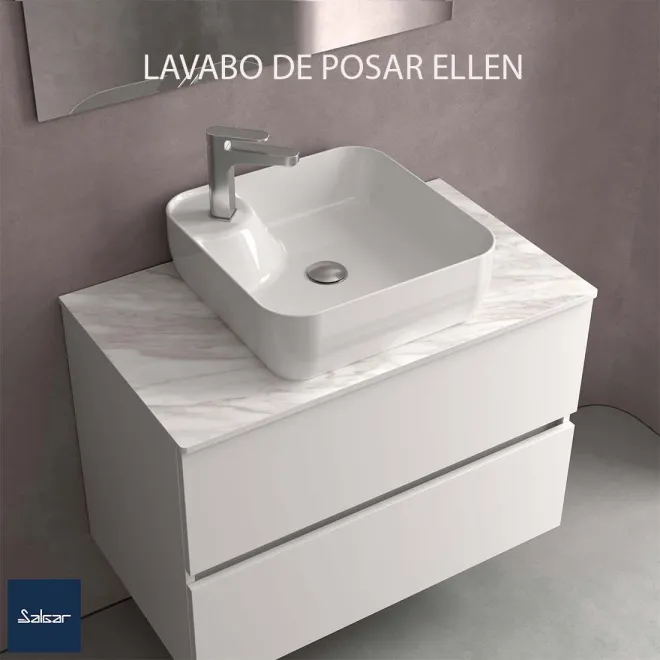 ENCIMERA BAÑO COMPAKT 218x46 CM | SALGAR