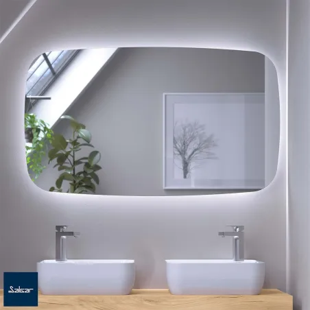 Espejo de baño retroiluminado Louis Salgar | TiendaInicia