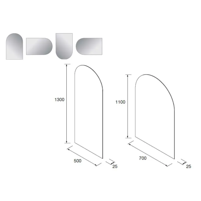 Espejo de baño con luz LED Emile Salgar | TiendaInicia