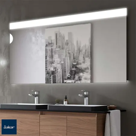 Espejo de baño con luz LED Orleans Salgar | TiendaInicia
