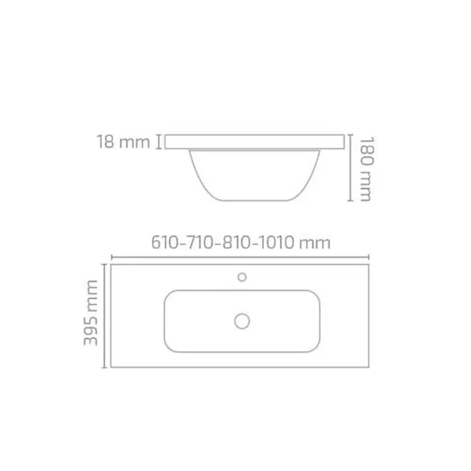 ▷LAVABO ENCIMERA FONDO REDUCIDO IBERIA Barato | Comprar Online
