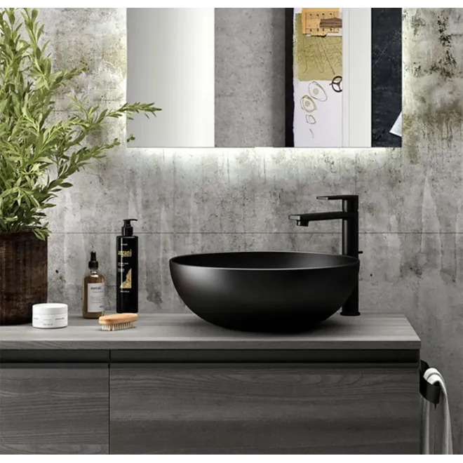 LAVABO NEGRO MATE LOKUM | ENVIO GRATIS