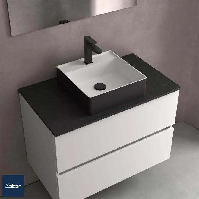 LAVABO SOLID SURFACE TALEA BICOLOR SALGAR | Compra ya
