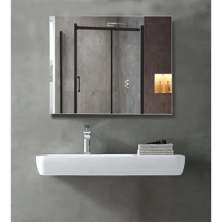 Espejo de baño rectangular Vidra Baalneo | TiendaInicia