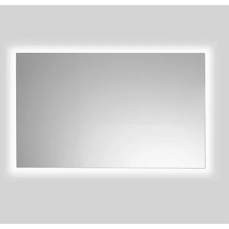 ESPEJO BAÑO LUZ LED HALO RECTANGULAR TIENDAINICIA