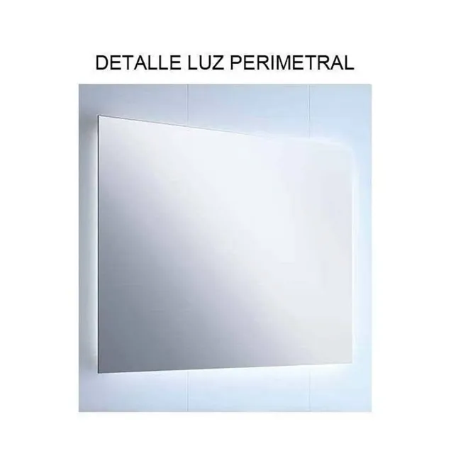 Espejo de baño con luz LED Backlit Baalneo | TiendaInicia