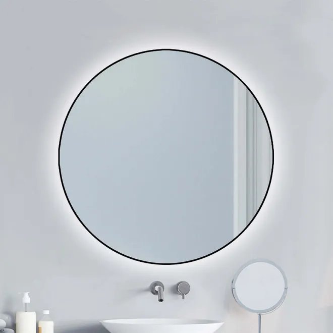 ESPEJO DE BAÑO CON LUZ LED MILAN REDONDO BATHDECOR