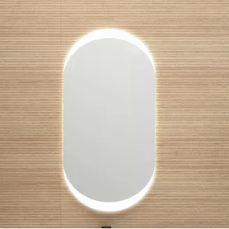 ESPEJO DE BAÑO CON LUZ LED LUNA OVALADO BATHDECOR