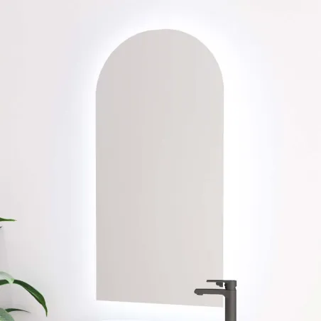 ESPEJO DE BAÑO CON LUZ LED DALHIA RECTANGULAR BATHDECOR