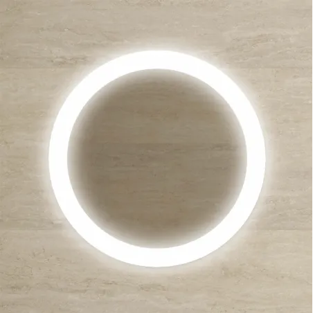 ESPEJO DE BAÑO CON LUZ LED WILLOW REDONDO BATHDECOR